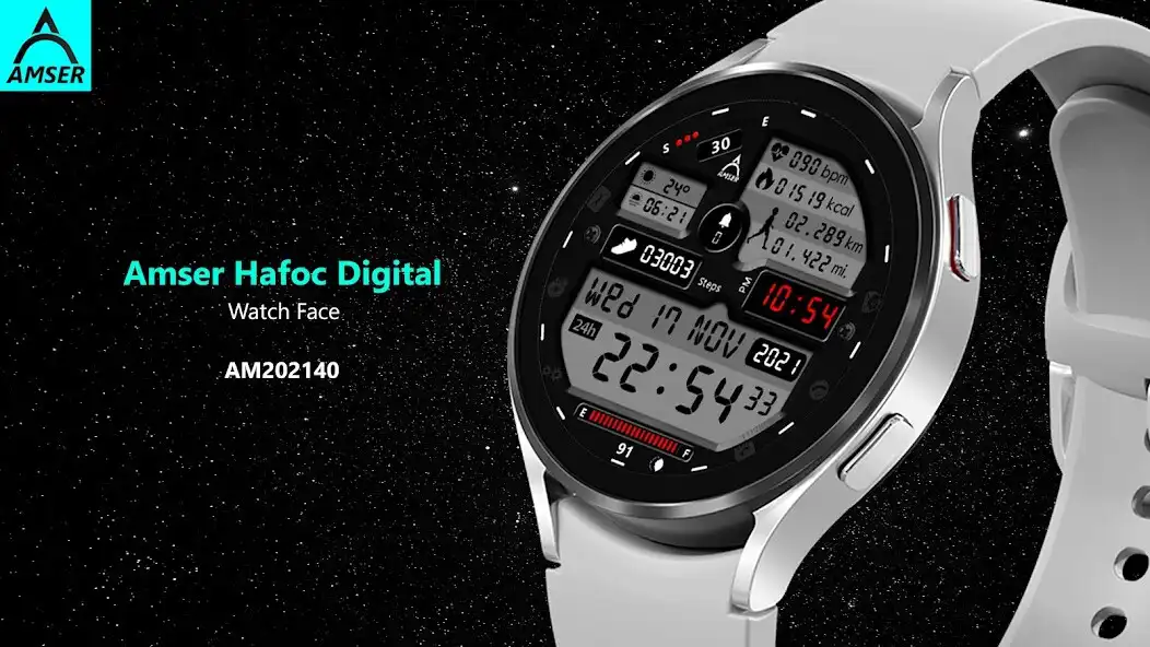 Play Amser Hafoc Digital Watch Face as an online game Amser Hafoc Digital Watch Face with UptoPlay