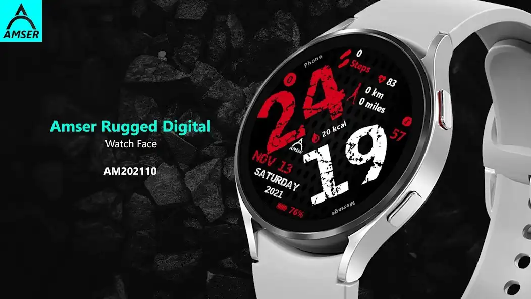 Play Amser Rugged Watch Face as an online game Amser Rugged Watch Face with UptoPlay