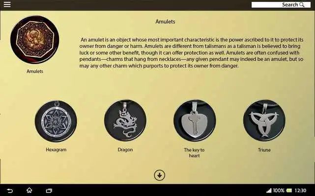 Play Amulets and Talismans