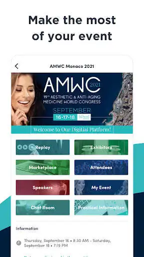 Play AMWC App as an online game AMWC App with UptoPlay