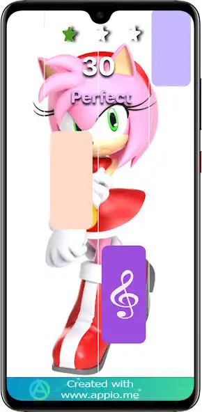 Play Amy Rose Piano  and enjoy Amy Rose Piano with UptoPlay