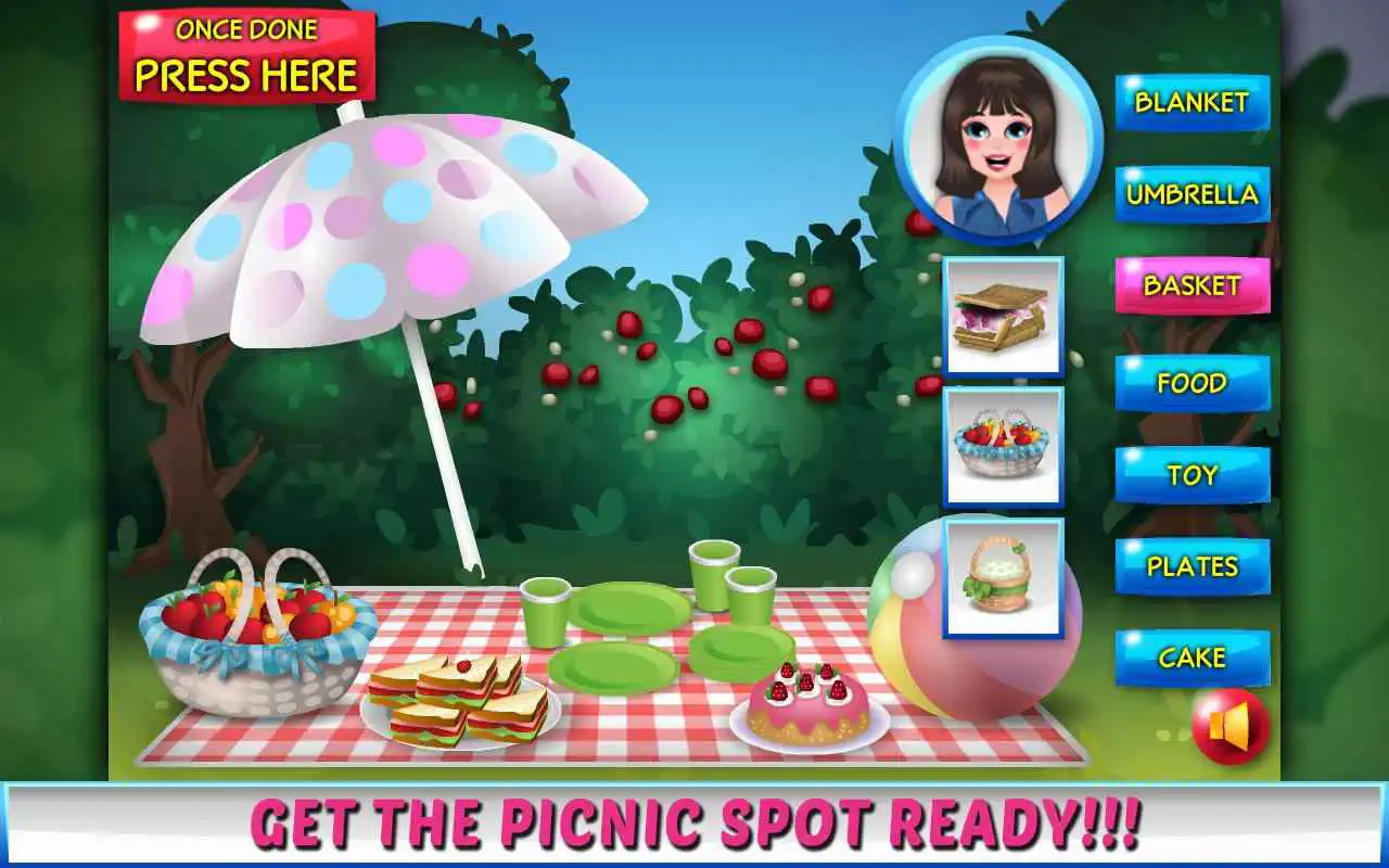 Play Amys Awesome Picnic Dressup