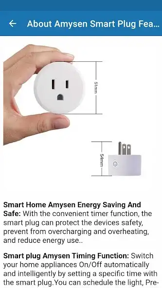 Play Amysen Smart Plug Guide  and enjoy Amysen Smart Plug Guide with UptoPlay