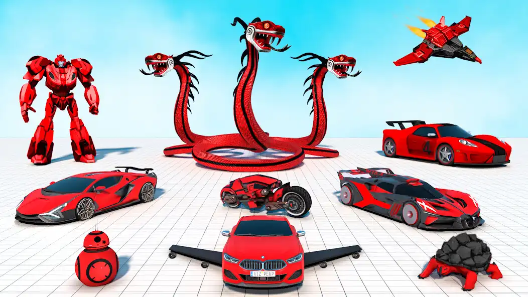 Play Anaconda Robot Car War Game  and enjoy Anaconda Robot Car War Game with UptoPlay