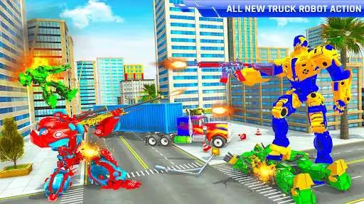 Play Anaconda Robot Truck Transform as an online game Anaconda Robot Truck Transform with UptoPlay
