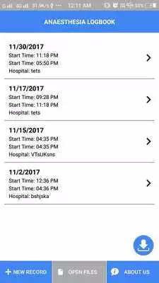 Play ANAESTHESIA LOGBOOK Play ANAESTHESIA LOGBOOK
