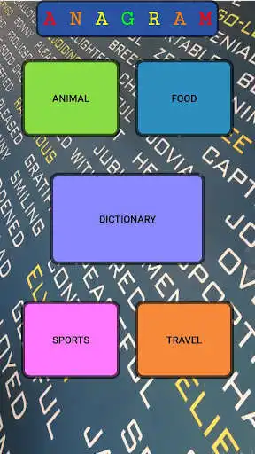 Play Anagram  and enjoy Anagram with UptoPlay