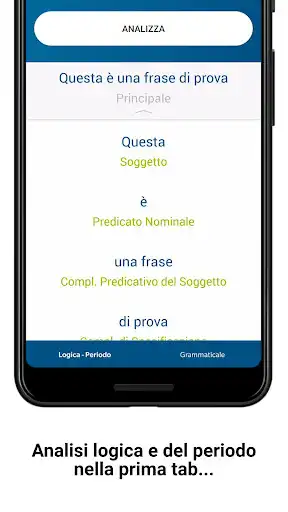 Play Analisi Logica Pro as an online game Analisi Logica Pro with UptoPlay