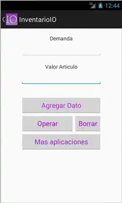 Play Analisis de Inventarios de IO