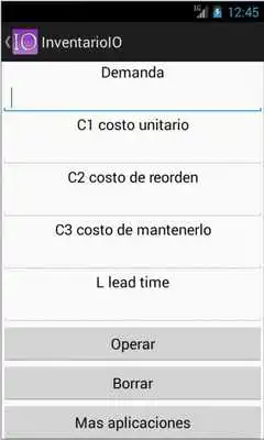 Play Analisis de Inventarios de IO