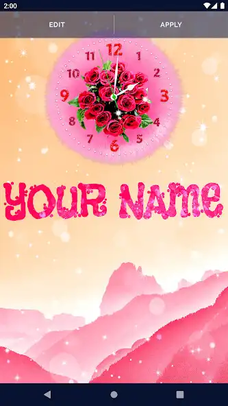 Play Analog 4K Girly Clock Themes as an online game Analog 4K Girly Clock Themes with UptoPlay