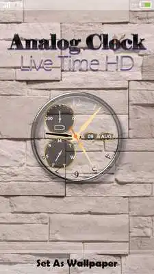 Play Analog Clock Live Time HD