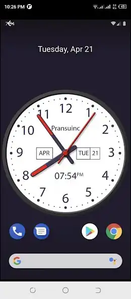 Play Analog Clock Live Wallpaper HD  and enjoy Analog Clock Live Wallpaper HD with UptoPlay