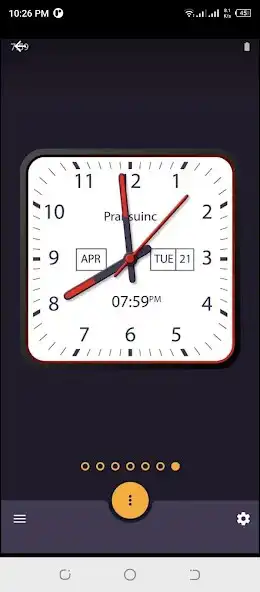 Play Analog Clock Live Wallpaper HD as an online game Analog Clock Live Wallpaper HD with UptoPlay