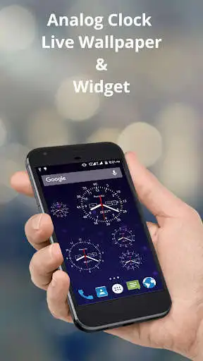 Play Analog clock live wallpapers  and enjoy Analog clock live wallpapers with UptoPlay