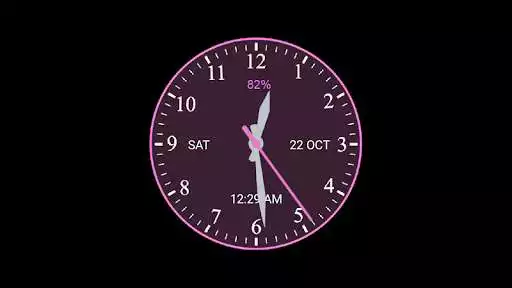 Play Analog Clock Wallpaper