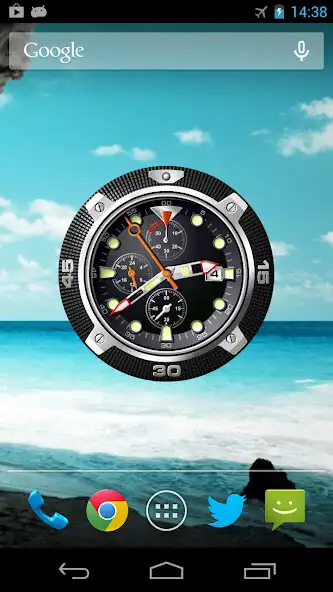 Play Analog Clock Wallpaper/Widget as an online game Analog Clock Wallpaper/Widget with UptoPlay