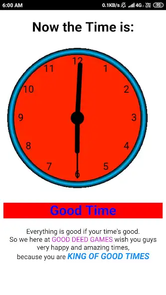 Play Analog Colorful Clock  and enjoy Analog Colorful Clock with UptoPlay