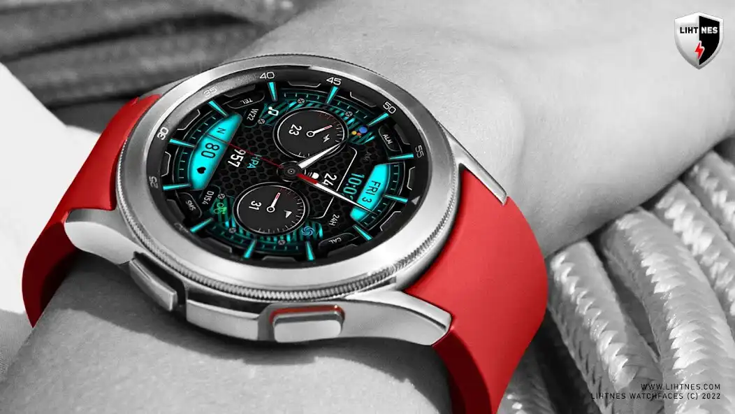 Play Analog Sports Watch Face 040  and enjoy Analog Sports Watch Face 040 with UptoPlay