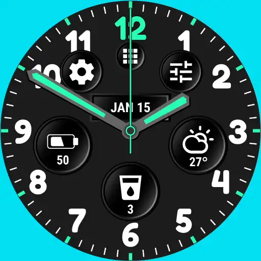 Play Analog Watch Face by HuskyDEV APK Play Analog Watch Face by HuskyDEV APK