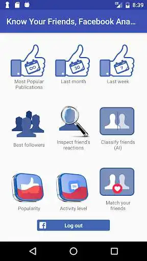 Play Analyze your facebook
