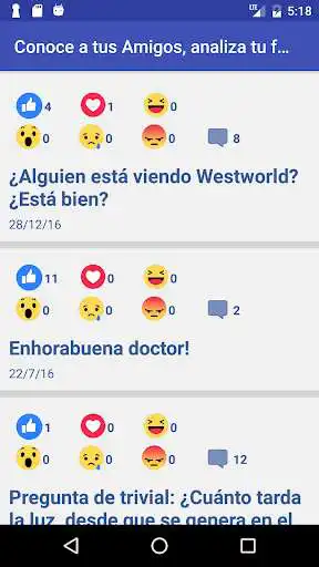 Play Analyze your facebook