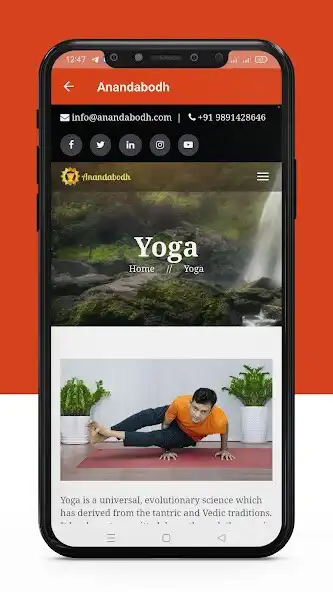 Play Anandabodh – Yoga School as an online game Anandabodh – Yoga School with UptoPlay
