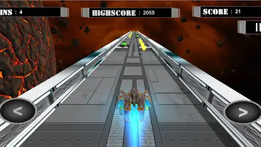 Play Anant Space Runner as an online game Anant Space Runner with UptoPlay