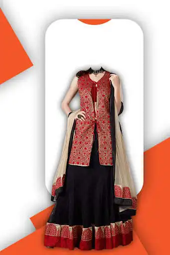 Play Anarkali Photo Suit Photo Editor as an online game Anarkali Photo Suit Photo Editor with UptoPlay