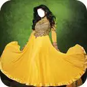 Free play online Anarkali Yellow Salwar Suit APK