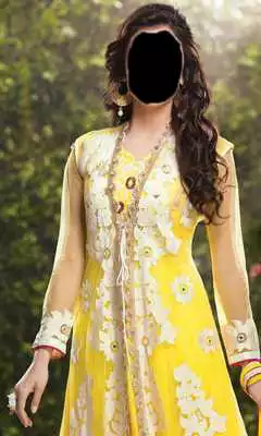 Play Anarkali Yellow Salwar Suit