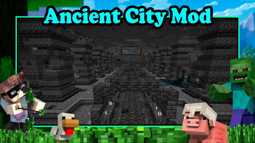 Play Ancient City Finder Minecraft  and enjoy Ancient City Finder Minecraft with UptoPlay