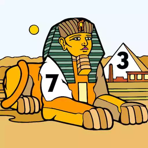 Play Ancient Egypt Color by Number - History Coloring APK
