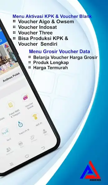 Play ANDEWA PULSA : Voucher  Pulsa as an online game ANDEWA PULSA : Voucher  Pulsa with UptoPlay