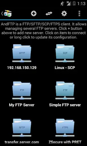Play AndFTP (your FTP client)  and enjoy AndFTP (your FTP client) with UptoPlay