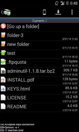 Play AndFTP (your FTP client) as an online game AndFTP (your FTP client) with UptoPlay
