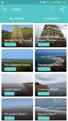 Play Andhra Pradesh Tourism Guide as an online game Andhra Pradesh Tourism Guide with UptoPlay