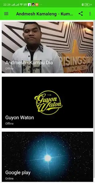 Play Andmesh Kamaleng - Kumau Dia as an online game Andmesh Kamaleng - Kumau Dia with UptoPlay