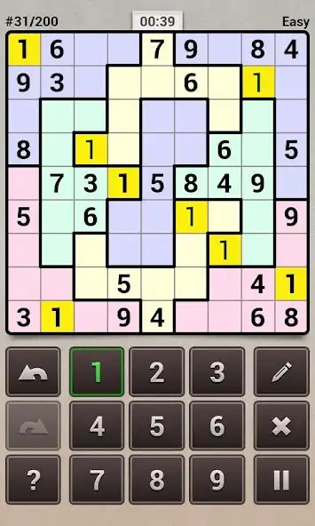 Play Andoku Sudoku 2 as an online game Andoku Sudoku 2 with UptoPlay