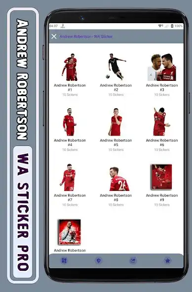 Play Andrew Robertson - WA Sticker  and enjoy Andrew Robertson - WA Sticker with UptoPlay