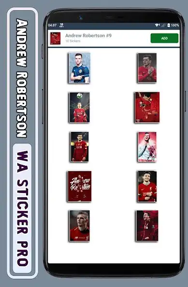 Play Andrew Robertson - WA Sticker as an online game Andrew Robertson - WA Sticker with UptoPlay
