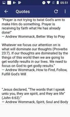 Play Andrew Wommack Devotionals