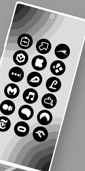 Play Android 13 Black - Icon Pack as an online game Android 13 Black - Icon Pack with UptoPlay