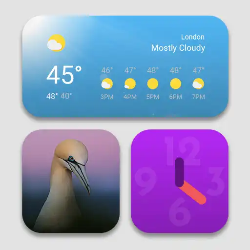 Play Android 13 Style Widgets APK