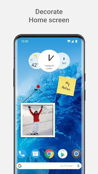 Play Android 13 Style Widgets  and enjoy Android 13 Style Widgets with UptoPlay