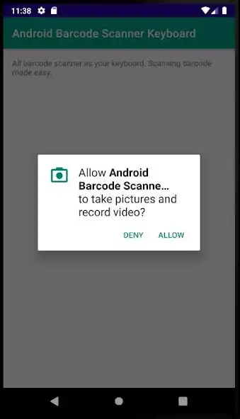 Play Android Barcode Scanner Keyboard  and enjoy Android Barcode Scanner Keyboard with UptoPlay