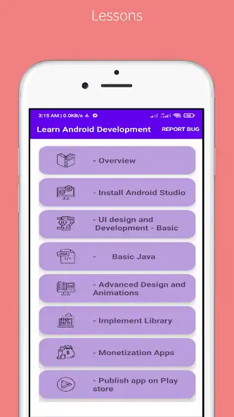 Play Android Development Tutorial as an online game Android Development Tutorial with UptoPlay