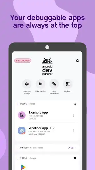 Play dev launcher as an online game android dev launcher with UptoPlay
