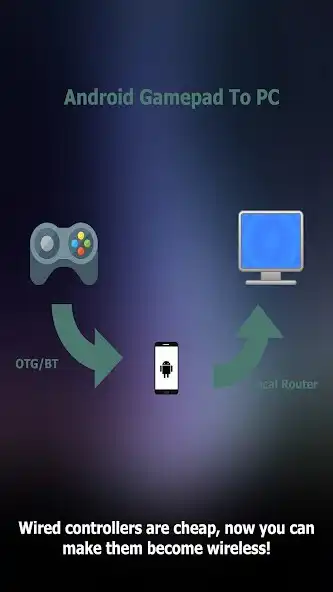 Play Android Gamepad To PC as an online game Android Gamepad To PC with UptoPlay