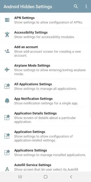Play Android Hidden Settings  and enjoy Android Hidden Settings with UptoPlay